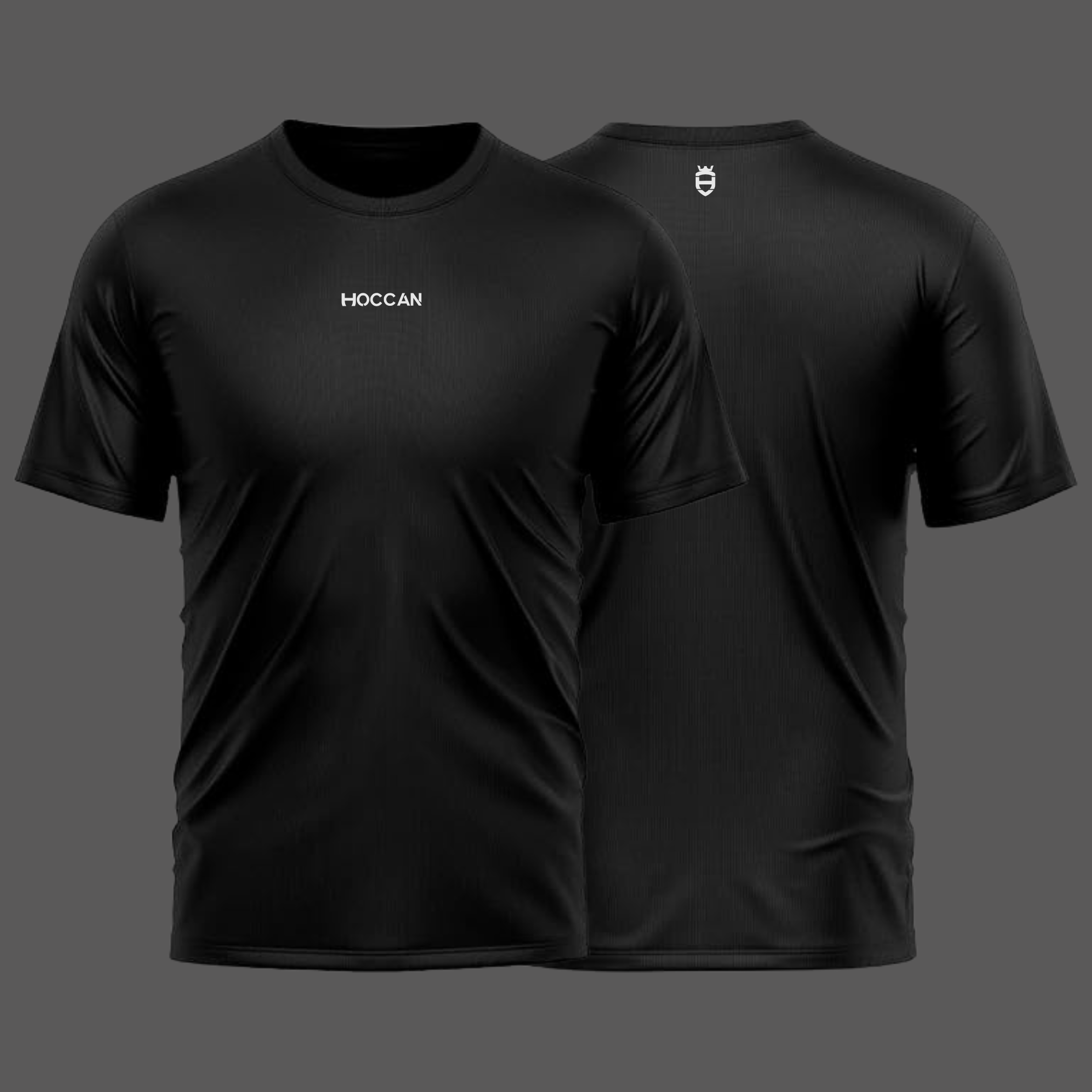 Camiseta Poliamida Hoccan cor preta